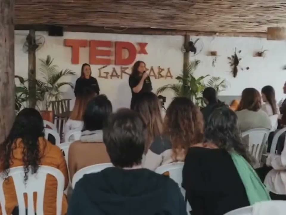 Registro do projeto TEDx Garopaba